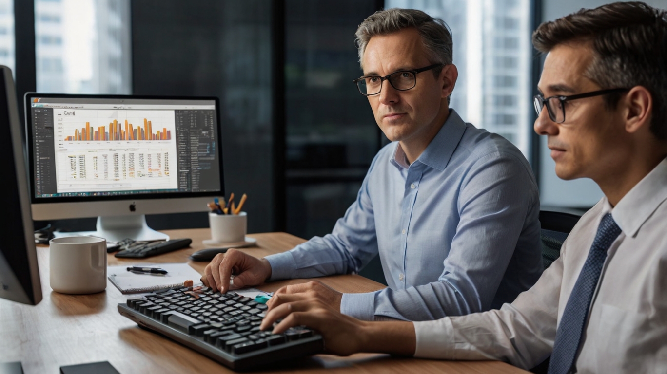 Financial experts team